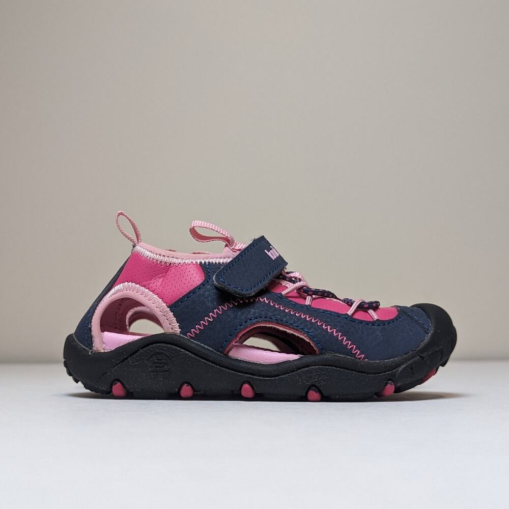Kamik Kids Navy and Pink Closed-Toe Sandal